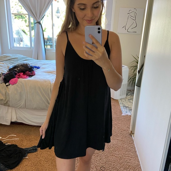 O'Neill Dresses & Skirts - ONEIL black mini dress small swim cover beach